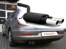 Ulter Sportauspuff VOLKSWAGEN Passat CC 1.8l TFSI Bj. 2007-2016 2x70mm rund