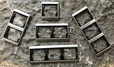 Berker Schalter Arsys / K5 Stahl Rahmen Wippe Dimmerabdeckung Zentralplatte NEU