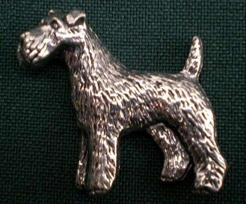 Fox terrier anstecknadel pin - anstecknadel,
