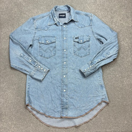 Wrangler jeanshemd erwachsene - wrangler,