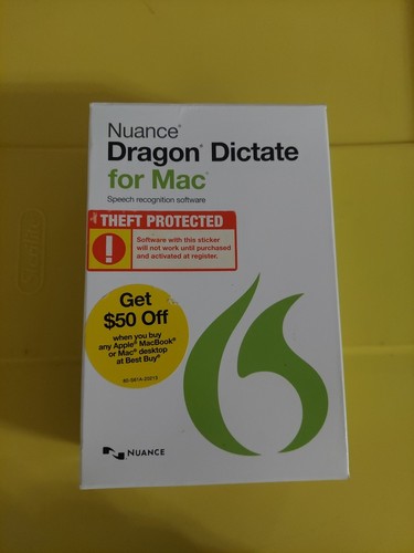 Nuance dragon dictate - for, mac