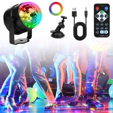 Discokugel LED RGB Bühnenlicht Lichteffekt Party Disco Lampe Discolicht Hochzeit