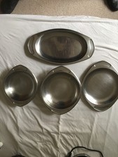 4 Stück AMC Schalen/Schüsseln/Platten. 18/10. Gebraucht.