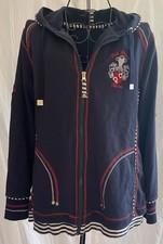 Wissmann Damen-Kapuzenjacke dunkelblau Gr. 40