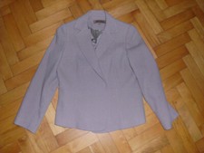 elegante  Damen Jacke Gr. M Blazer  Kostüm beige tailliert Bouclé auch Rock vorh