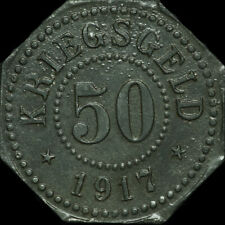 NOTGELD: 50 Pfennig 1917. Funck 191.5. STADT HAMM / WESTFALEN.