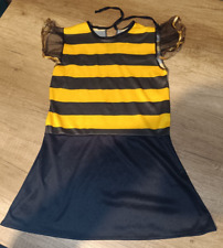 Kinder Kostüm Biene Susi 5-10 Jahre Kleid gelb schwarz Fasching Karneval handmad