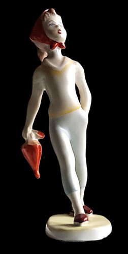 Porzellan figur aquincum - figur,