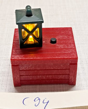 Playmobil Stalllampe Laterne roter Kiste elektr. Western Bauernhof Krippe (C94)