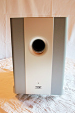 Heco Vogue Subwoofer und 2 Lautsprecher incl. Wandhalterungen und Kabeln