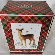 Hutschenreuther Cozy Winter Reh Doe Capriolo Ree van Porselein Figur OVP