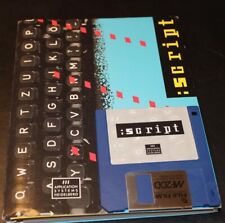 Atari ST Script Software mit Handbuch und Diskette wird vor dem Versand zusätzli