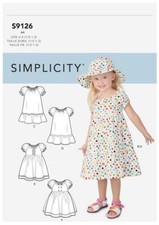 Schnittmuster simplicity 9126 - schnittmuster,