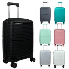 Koffer 6010 Hartschalen Reisekoffer Polypropylen Trolly Tasche M-L-XL oder Set