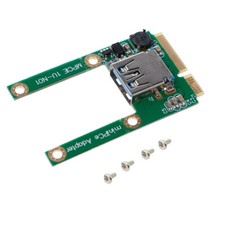 Q15 PCI Express Mini PCI-E zu USB 2.0 Erweiterungskarte Mini PCI-E auf USB 2.0