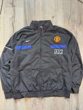 Nike Vintage Manchester United 2009 Trackjacket L Trainingsjacke Retro Schwarz