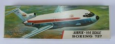 Flugzeug Modellbausatz 1:144 Airfix red stripe Boeing 727 TWA Baujahr 1966