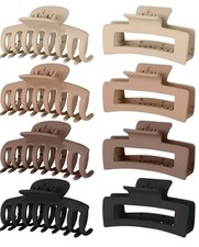 Lolalet 8er Set Große Haarklammern – Muster E | Haarklammern für dickes Haar,...