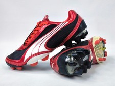 Puma v1.08 i FG Fussball Schuhe Eur 40 / UK 6.5 schwarz/rot ungetragen 101455 08