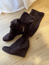 Oberknee Stiefel Braun 38