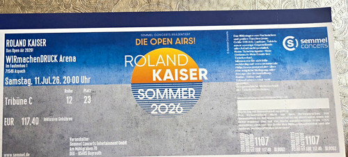 Roland kaiser open air - roland,