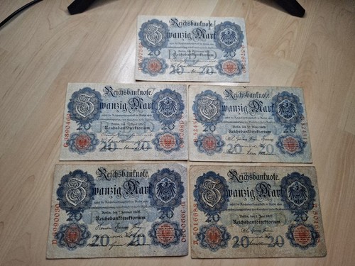 Set mark banknote - set,