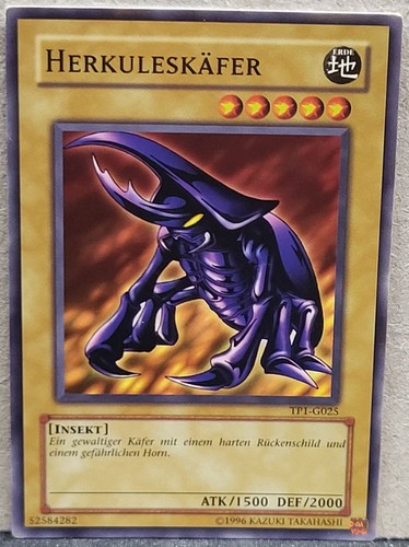 1x herkuleskäfer - yu-gi-oh!,