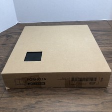 Vtg IKEA Forhoja Black Cube