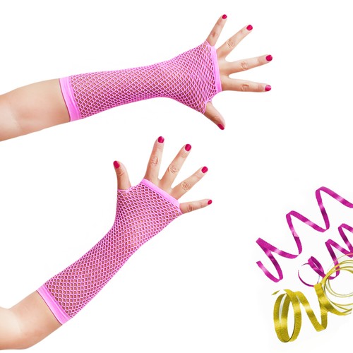 Netzhandschuhe damen neon - netzhandschuhe, in