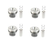 4x Kolben STD 81,01mm Audi