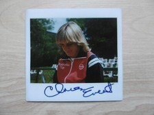 Chris evert autogramm signed - autogramm,