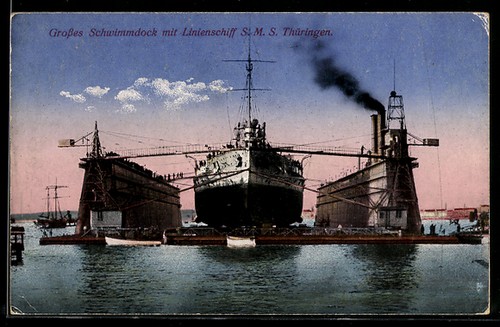 Linienschiff m s - ak, s.m.s