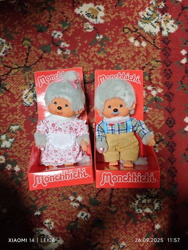 Monchichi oma und - und, opa