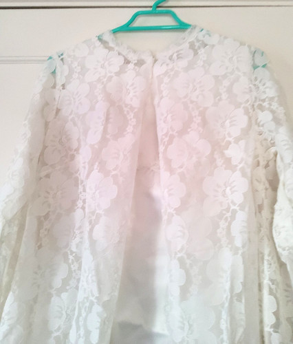 Brautkleid 1967 spitze und - spitze,
