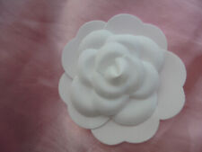 Chanel Kamelie Weiß Stoff