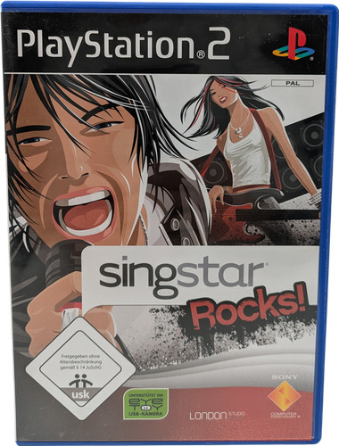 Singstar rocks ps2 spiel - ps2,