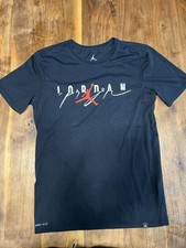 Jordan Shirt Gr S Schwarz Rot