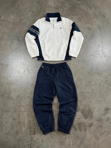 Lacoste nylon tracksuit - lacoste,