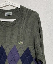 Lacoste Pullover Vintage Größe L aus Schurwolle