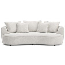 Megasofa - cream - Velours -