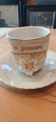 Alte andenken stucktasse - andenken, top