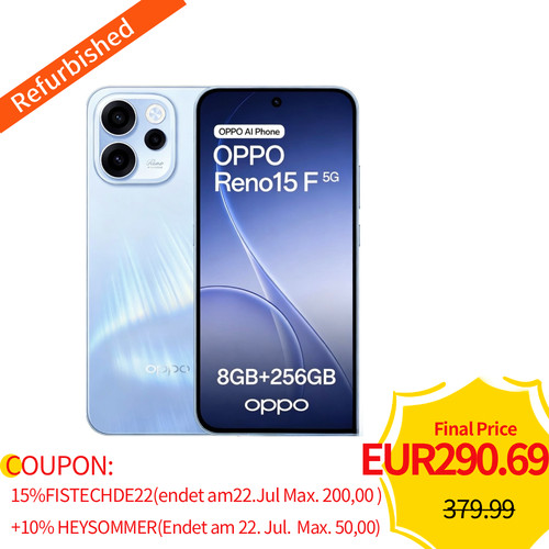 Oppo reno15 8 256gb - f, 8+256gb
