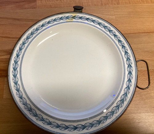 Vintage blau und - und, keramik