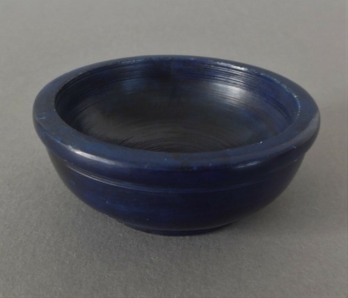 Räucherschale speckstein blau - speckstein,