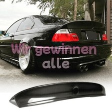 Für BMW M3 E46 Coupe 1999-06 Carbon Heckspoiler Kofferraum Spoiler Lippe Turning