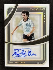 Panini 2024-25 Immaculate Paul Breitner Auto /5 Germany