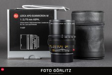 Leica M APO 75mm 2.0 asph. 11637 6bit vom 21.03.2024 inkl. 19% MwSt FOTO-GÖRLITZ