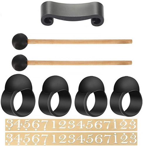 Zungentrommel zubehör set - set, mit