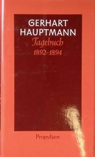 Tagebuch 1892 bis 1894