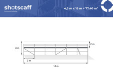 Qm aluminiumgerüst - 77,40,